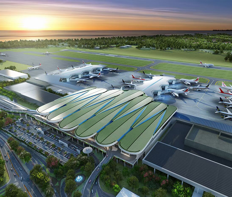 Ognioodporna farba powłokowa do projektu budowy terminala w ramach projektu rozbudowy i renowacji lotniska Zhuhai