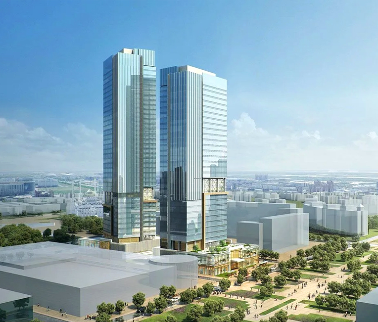 Projekt konstrukcji stalowej bloku B jeziora Qiandao Yintai City (sklep Xincheng)