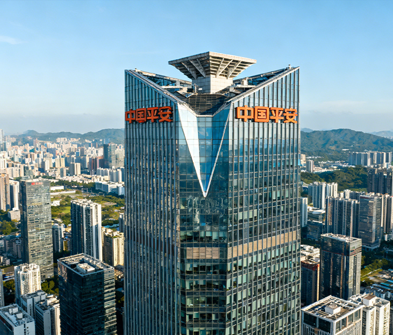Profesjonalny projekt zaopatrzenia na dostawę konstrukcji stalowej budynku Ping An Credit Card w Shenzhen